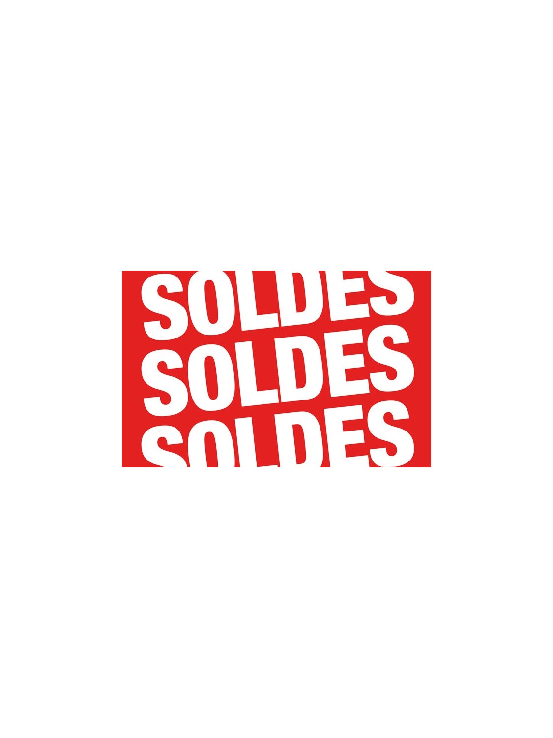 Affiche "soldes, soldes..." style 3