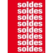 Affiche "soldes, soldes..."