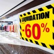 Affiche liquidation -60 % "Thème Chantier"