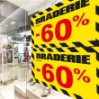 Affiche braderie -50 % "Thème Chantier"