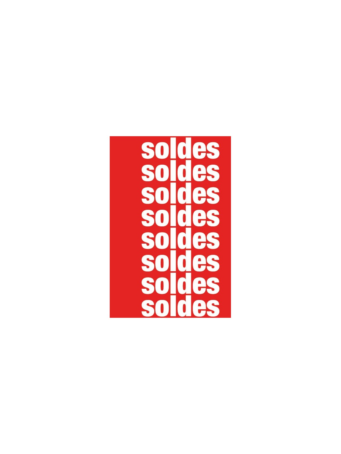 Affiche Soldes Soldes