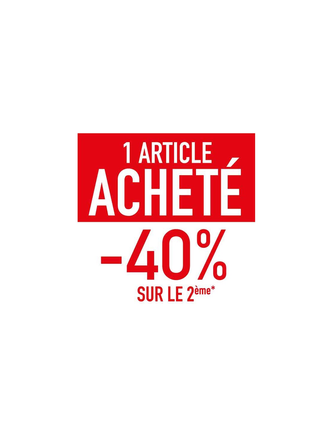 Affiche "deuxième article -40"