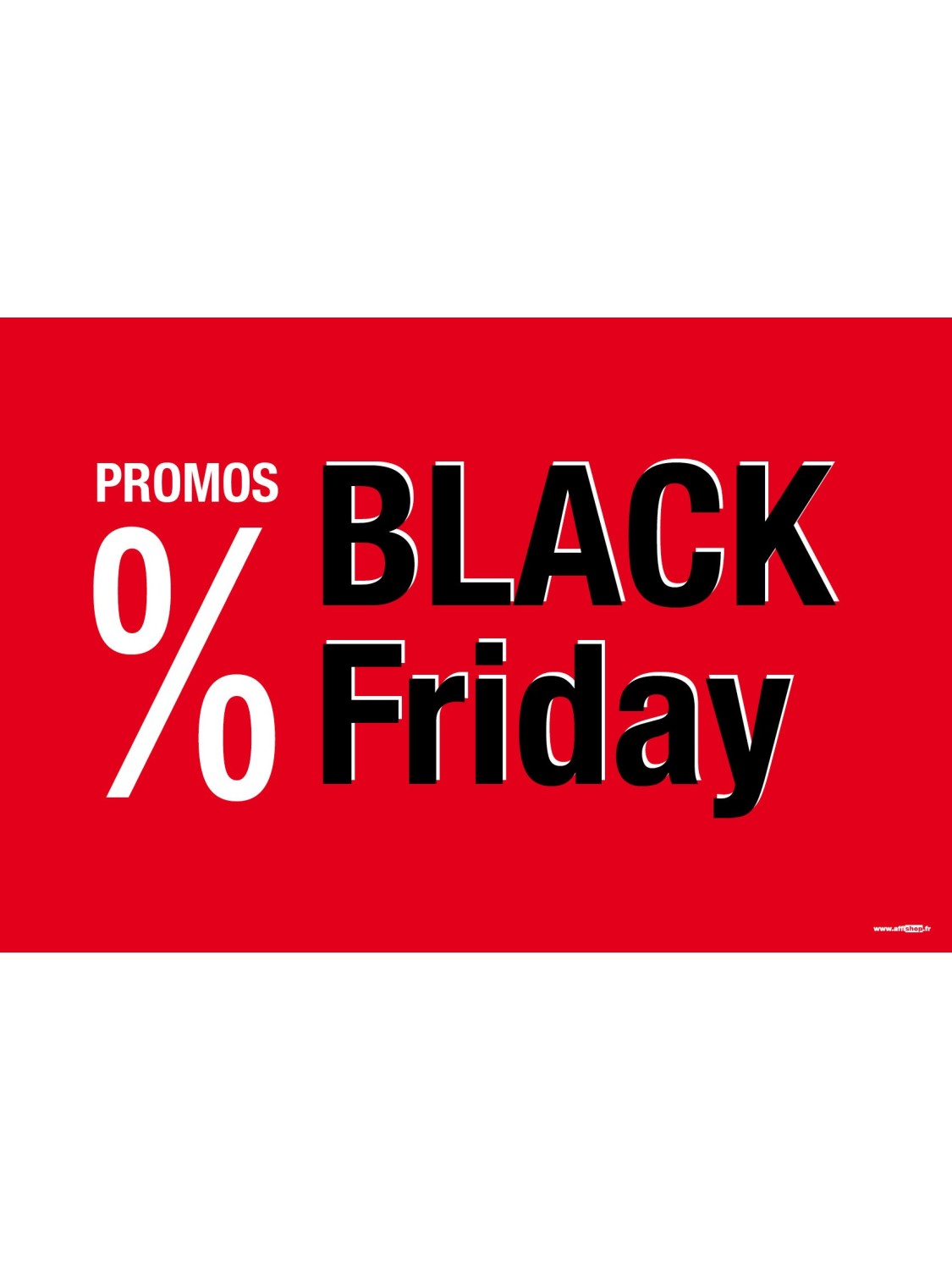 Affiche Promos Black Friday