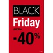 Affiche Black Friday -40%