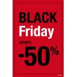 Affiche Black Friday -50%, style 2