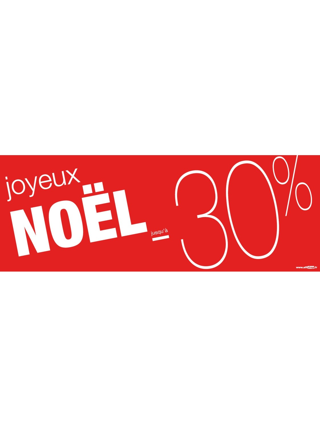 Bandeaux Joyeux Noël -30%