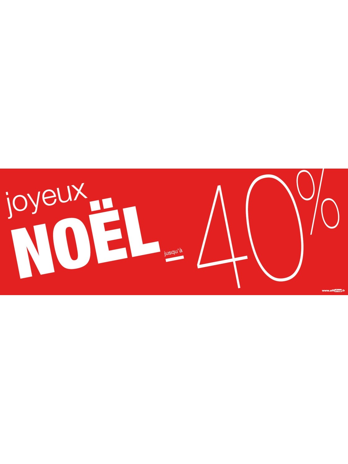 Bandeaux Joyeux Noël -40%