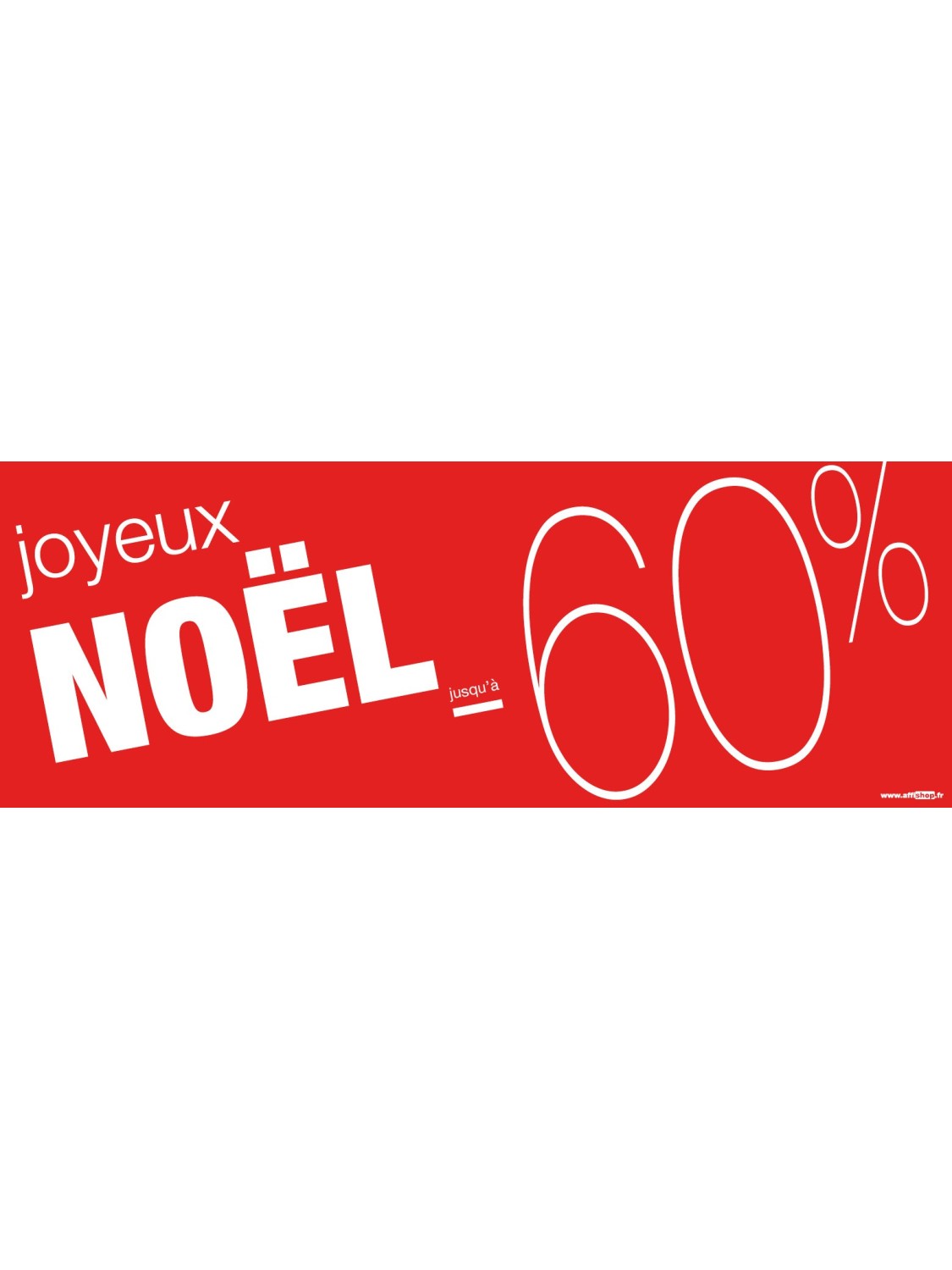 Bandeaux Joyeux Noël -50%