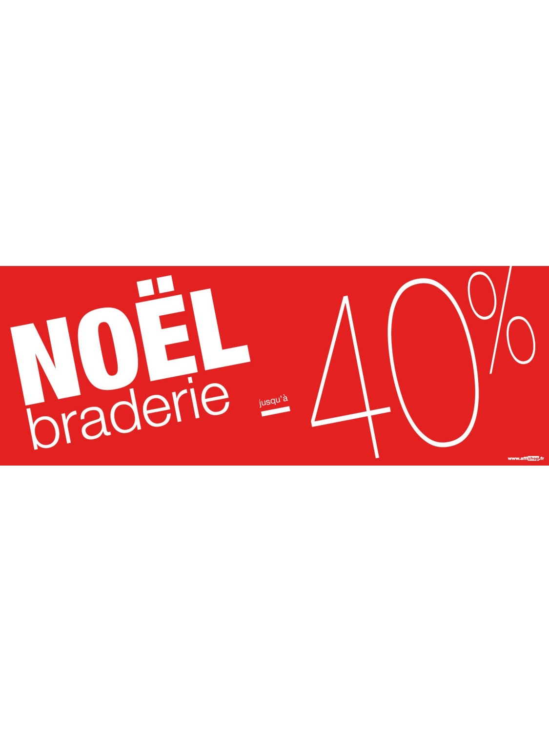 Bandeaux Braderie Noël -30%