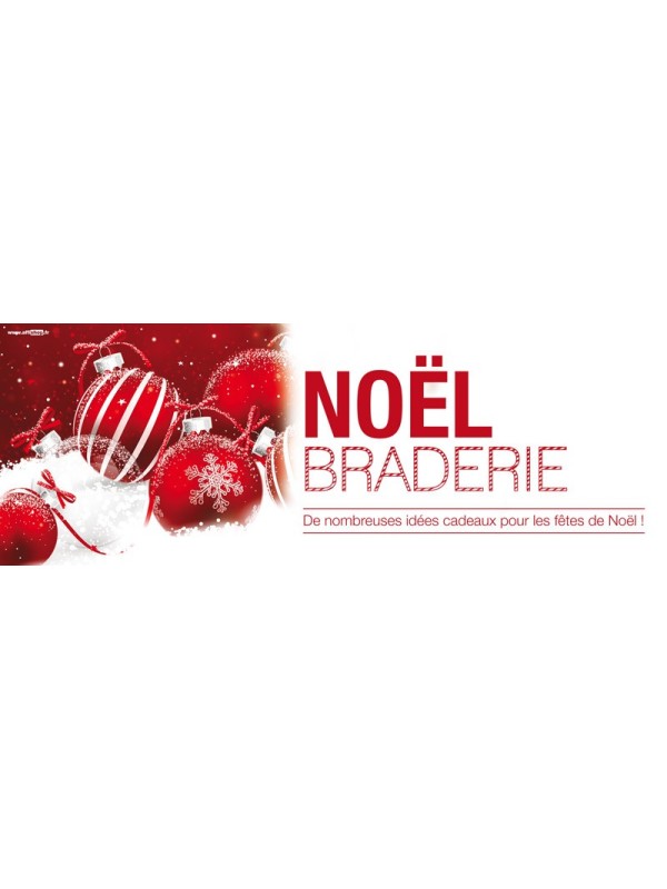 Bandeaux braderie Noël style 1