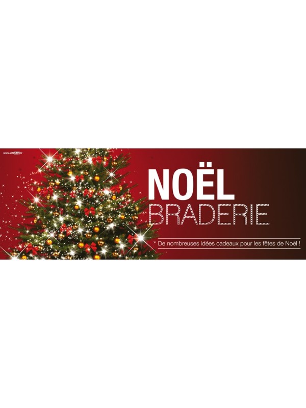 Bandeaux braderie Noël style 3