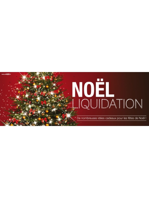 Bandeaux Liquidation Noël style 3