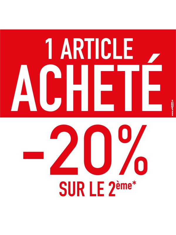 Adhésif "2ème Article-20"