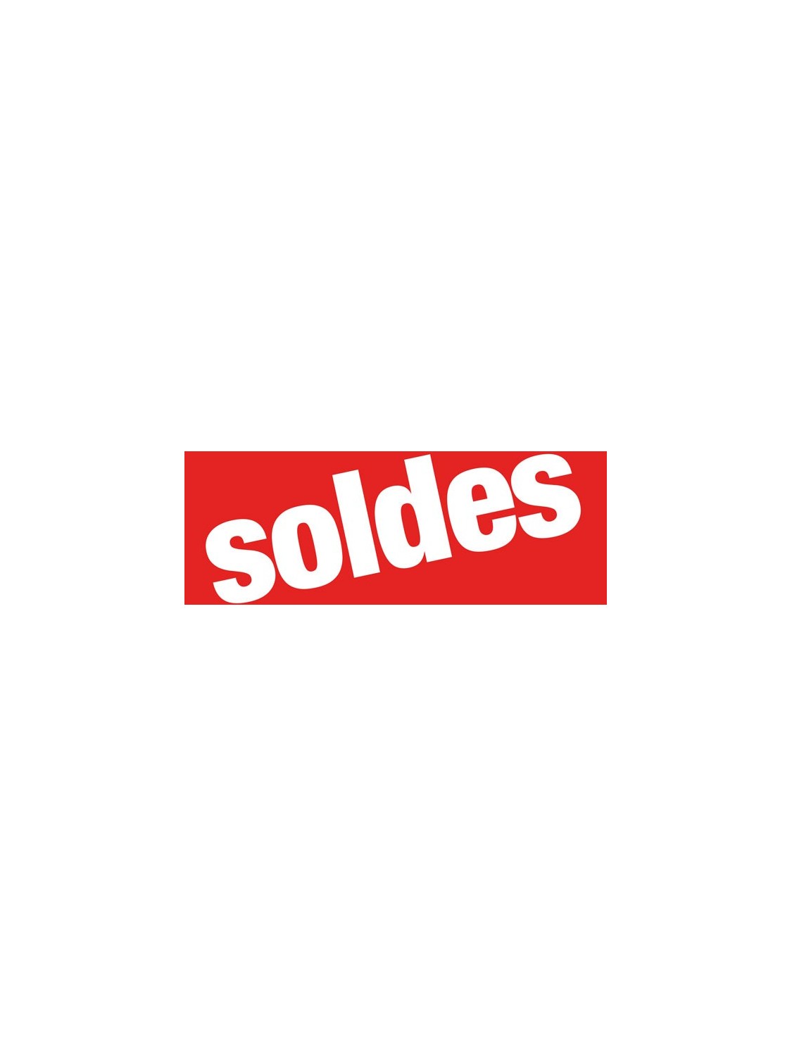 Bandeaux "soldes" style 1 rouge