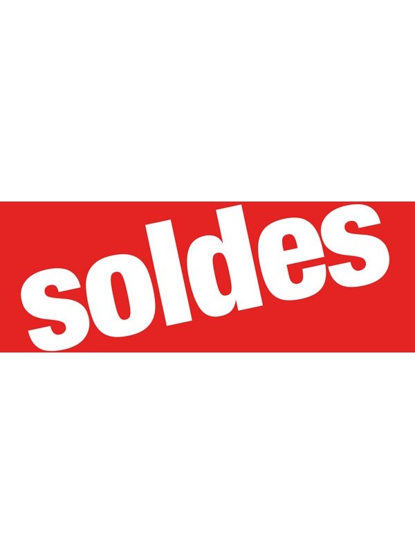 Bandeaux "soldes" style 1 rouge