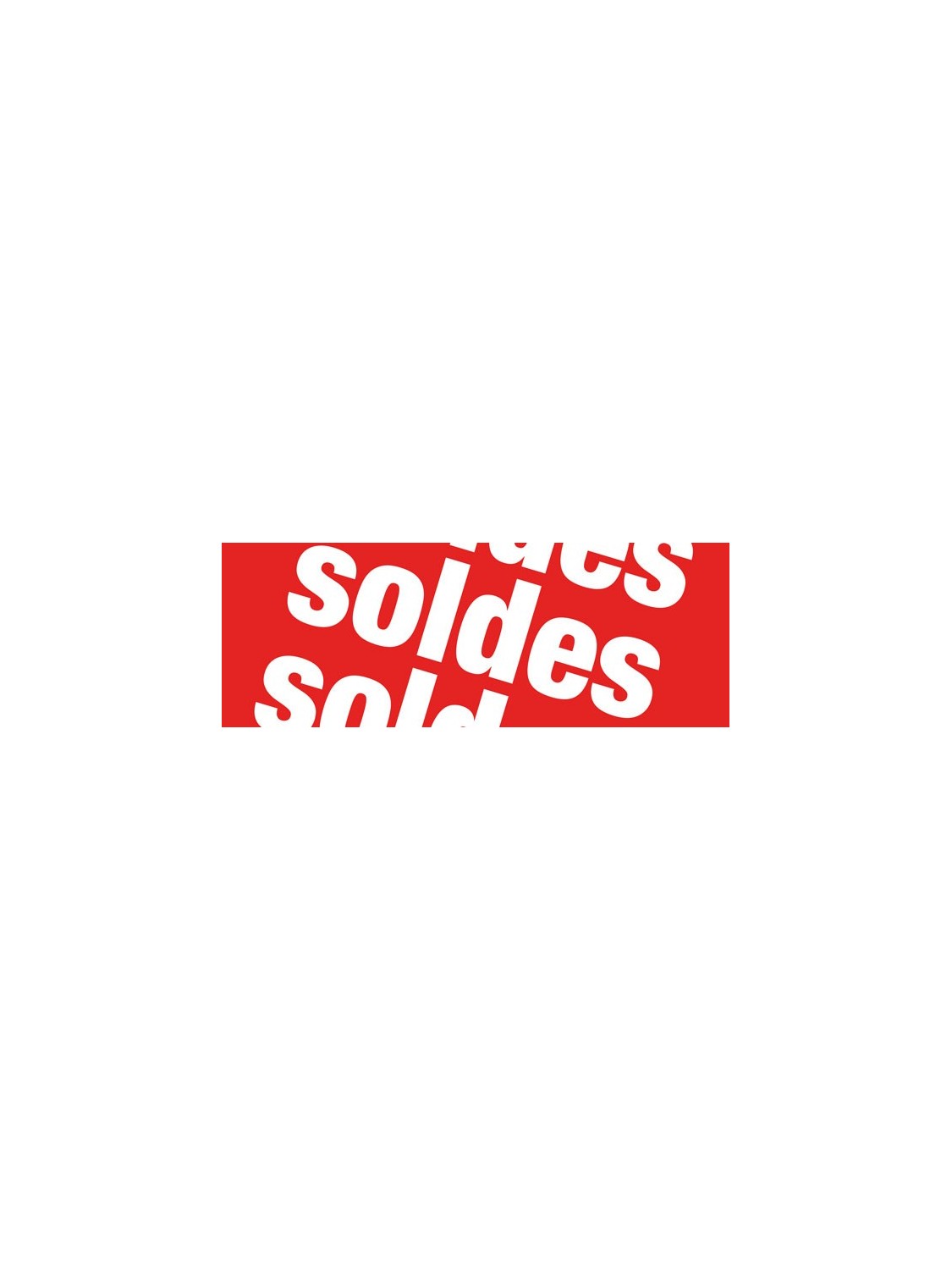 Bandeaux "soldes" style 2 rouge