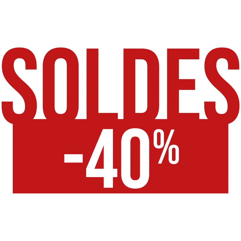 Stickers "Soldes -40%" style 2 - affishop