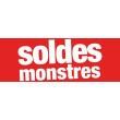 Bandeaux "soldes monstres" rouge