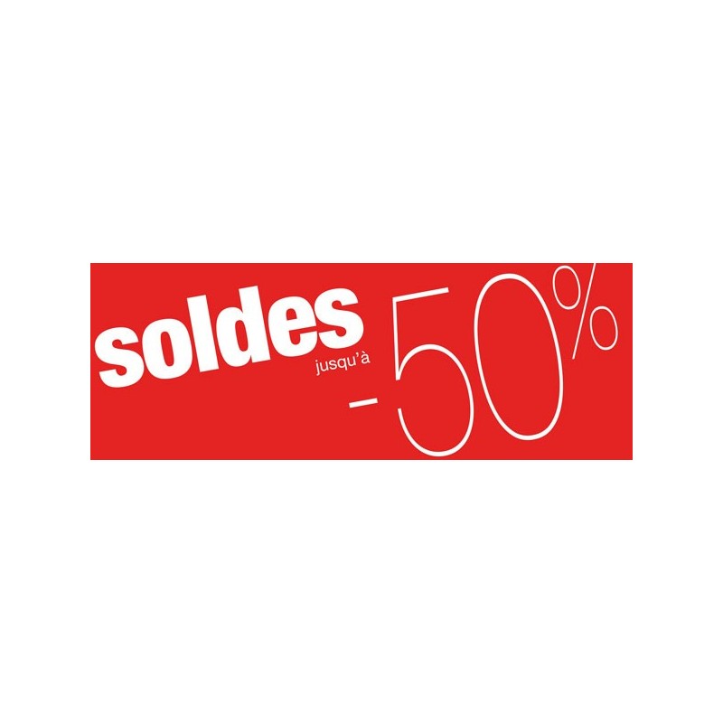 Bandeaux Soldes -50%