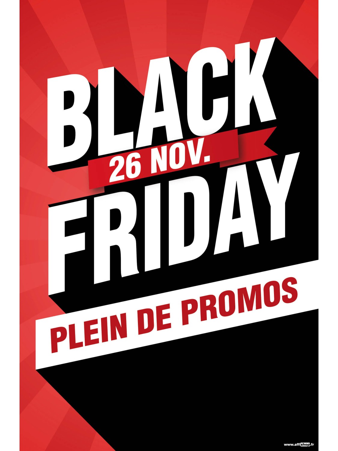 Affiche Black Friday