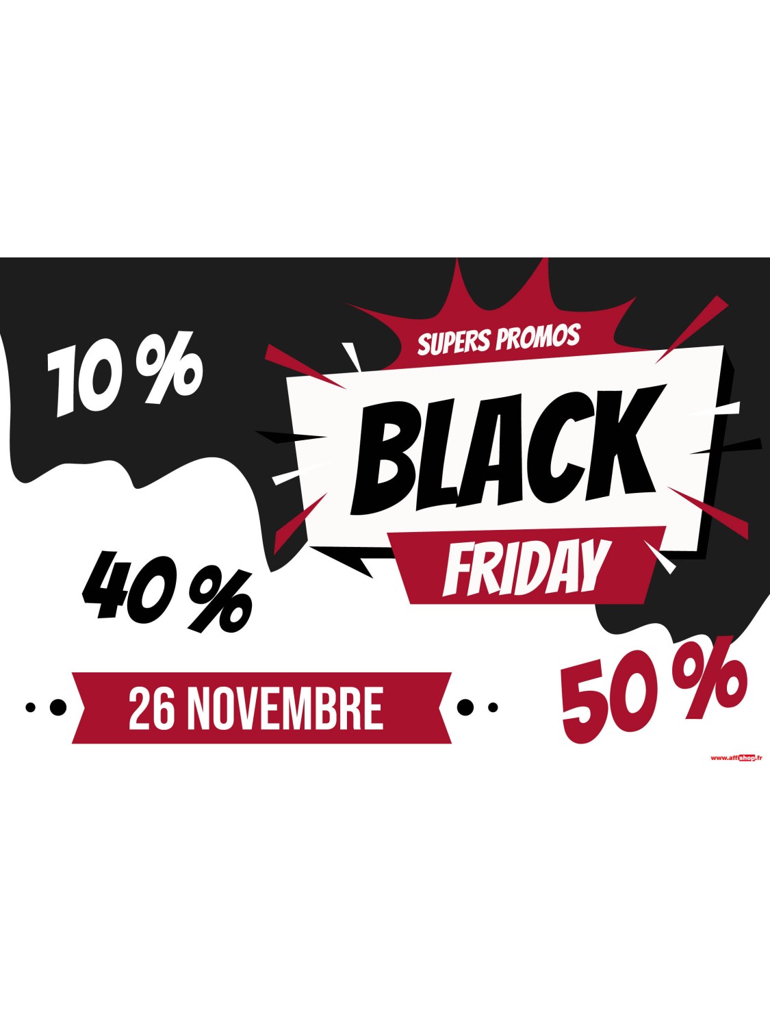 Affiche Promos Black Friday