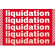 Affiche liquidation liquidation