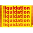 Affiche liquidation liquidation