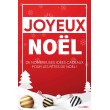 Affiche Joyeux Noël Neige