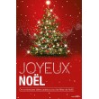 Affiche Joyeux Noël Sapin scintillant