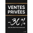 Ventes privées -50% sur le 2ème article