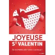 Affiche St Valentin Coeur