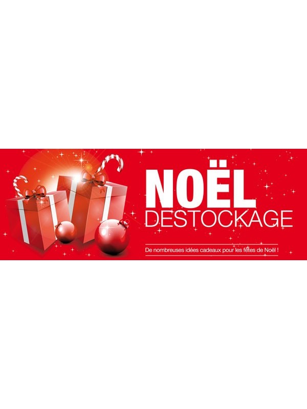 Bandeaux "Destockage Noël" style 2