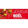 Bandeaux "Joyeux noel" style 1