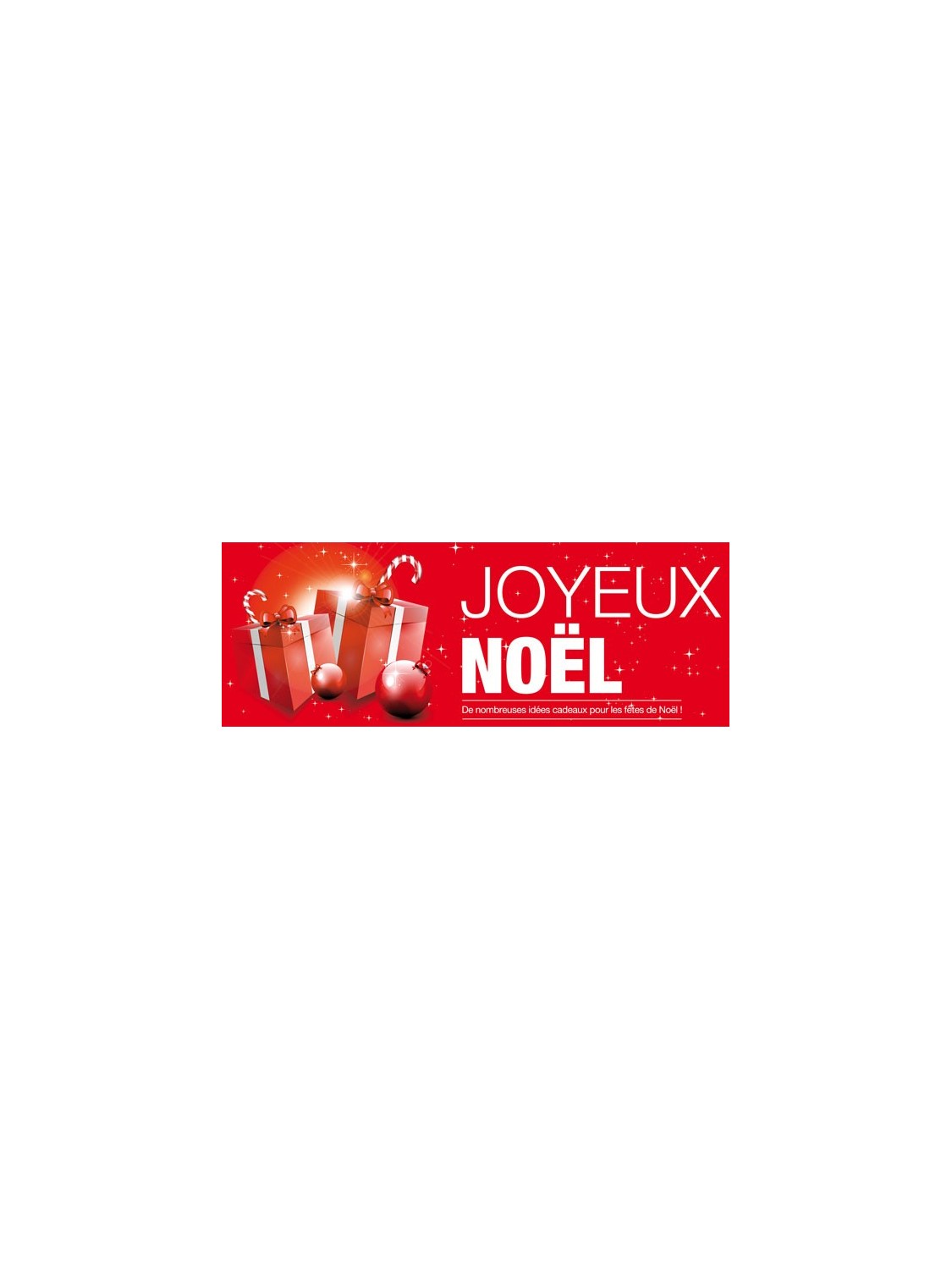 Bandeaux "Joyeux Noël" style 2